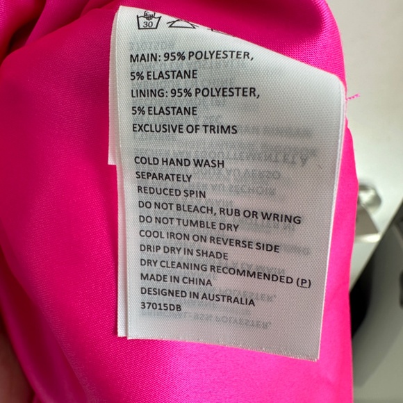 Hot Pink Dress - Never Worn - Picture 4 of 4